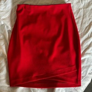 Editor High Waisted Midi Pencil Skirt